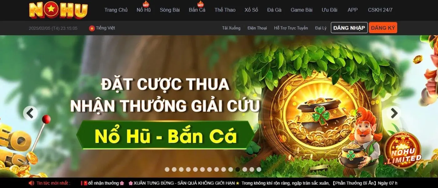 Đặt cược thua nhận thưởng giải cứu tiếp tục chơi