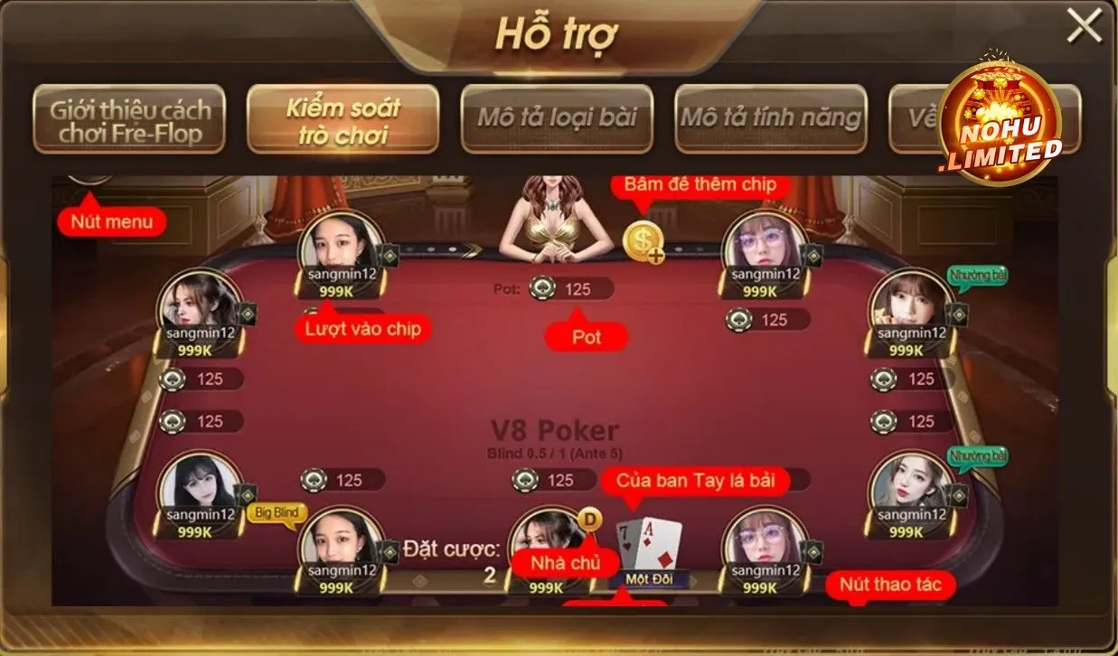 Mẹo chơi Xì tố Nohu